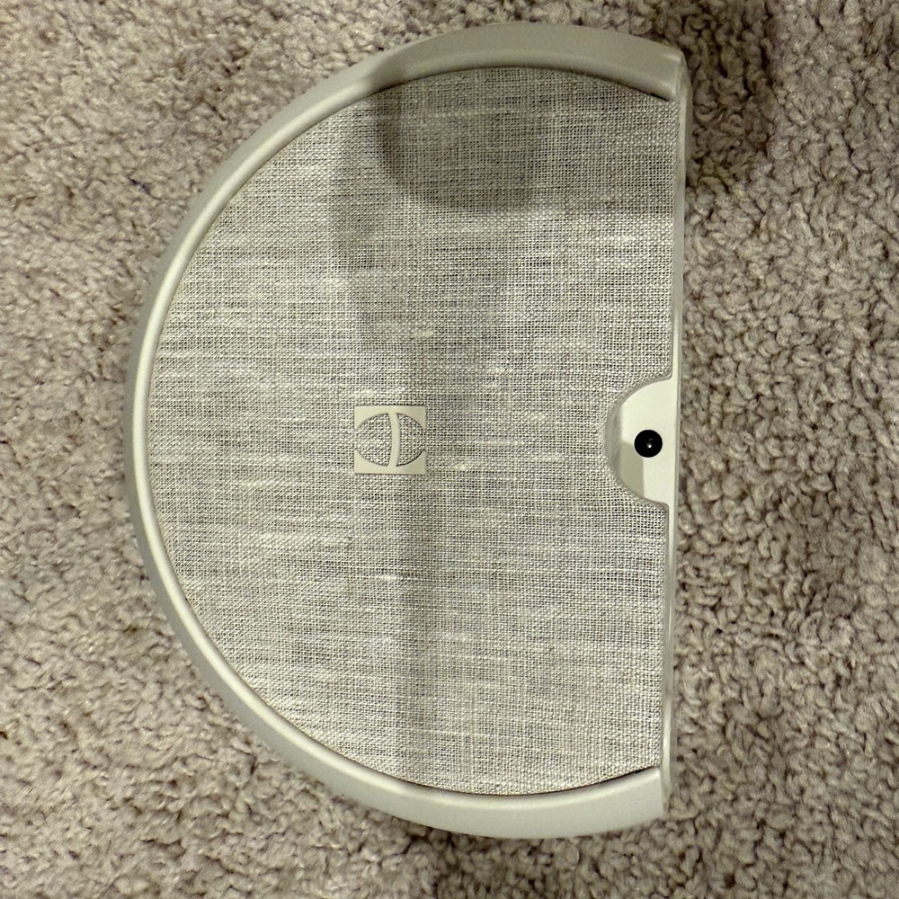Elegant Cream Speaker with Subtle Design